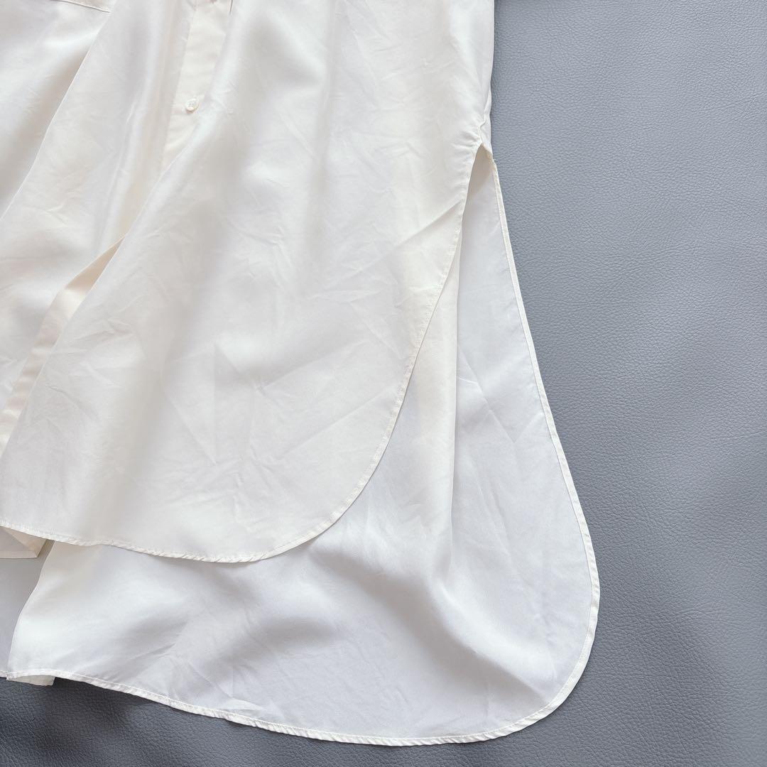 Chaos カオス シルクサンドシャツ　絹100%