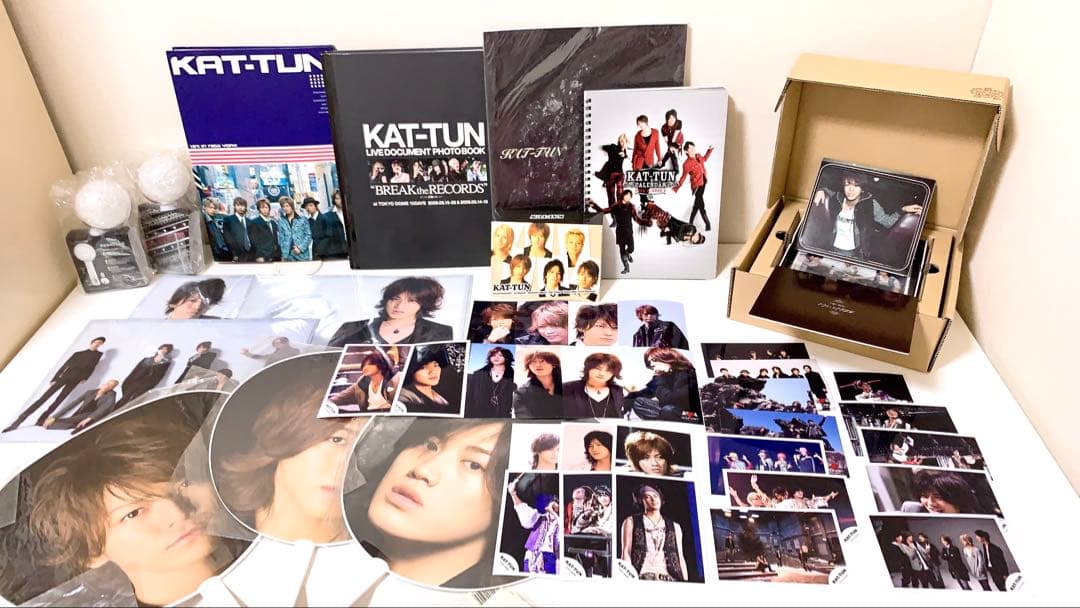 新品未使用品あり お買い得 ジャニーズ KAT-TUN 公式グッズ 当時品 レア