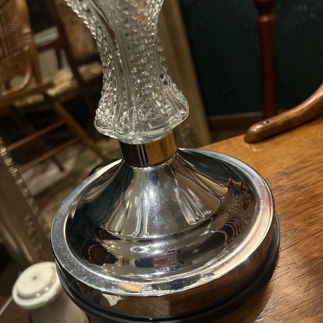 アンティークライト　タッチセンサーライト5灯　キャンドル型ライト　シャンデリア