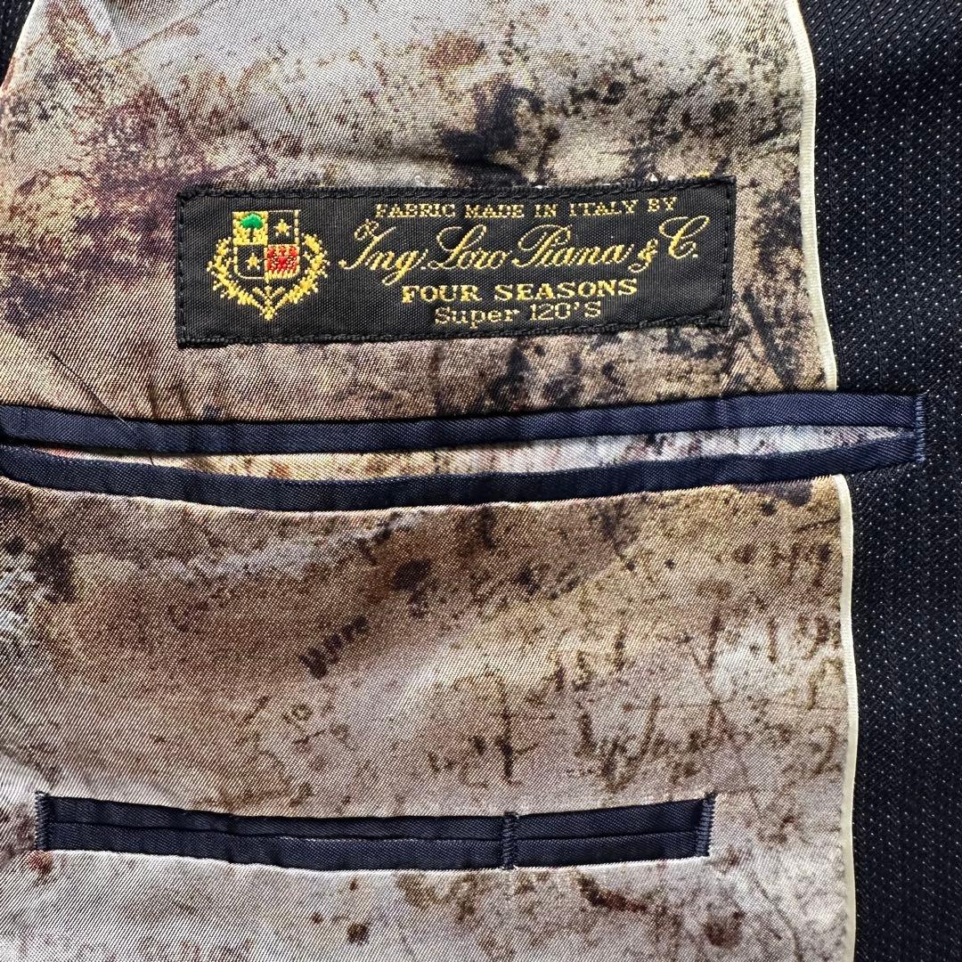 希少柄 極美品 ポールスミス 珍柄 風景柄 ロロピアーナ セットアップ 黒 LX