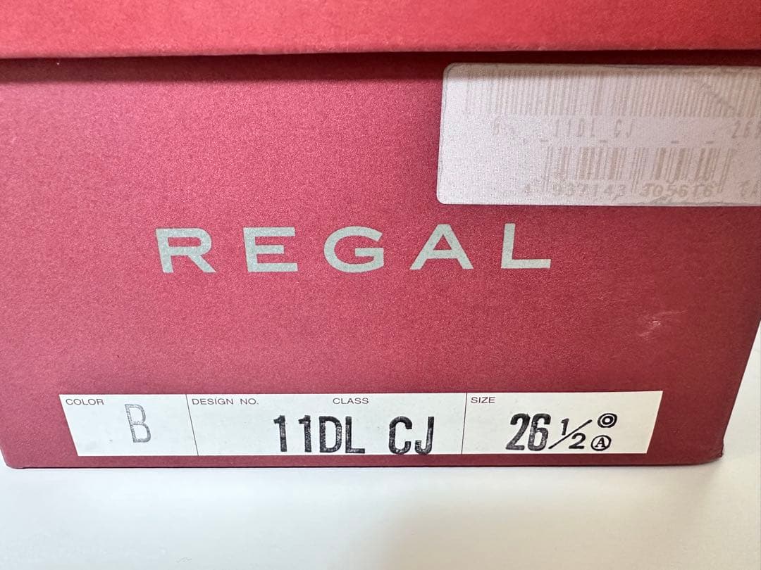 REGAL 11DL ストレートチップ(オーソライト+ビブラム搭載)ビジネス
