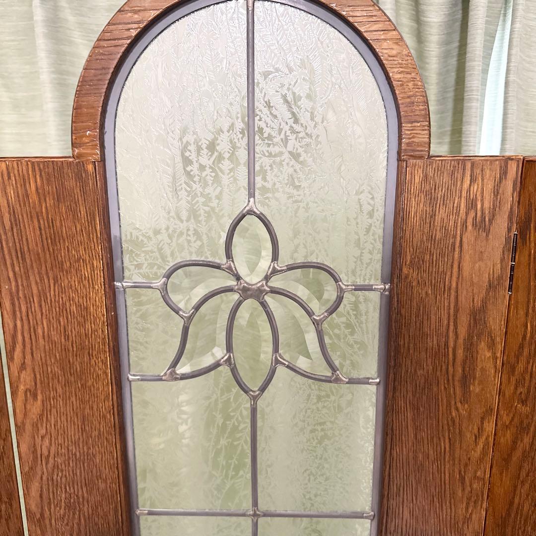 三越家具 Brugge ブルージュ 3連 パーテーション 衝立　定価25万