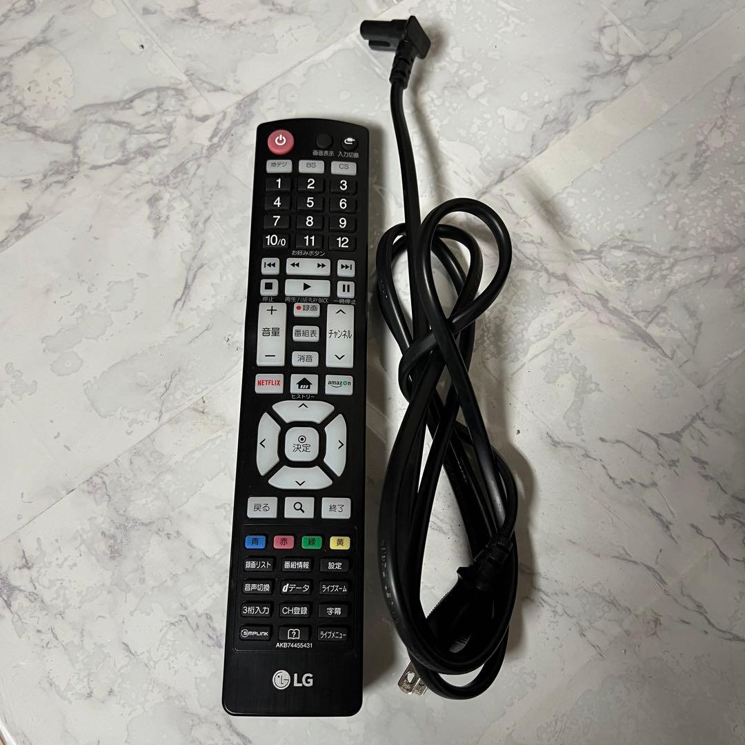即日受渡❣️全国送料込LG55型4K液晶テレビWチューナー Netflix視聴可