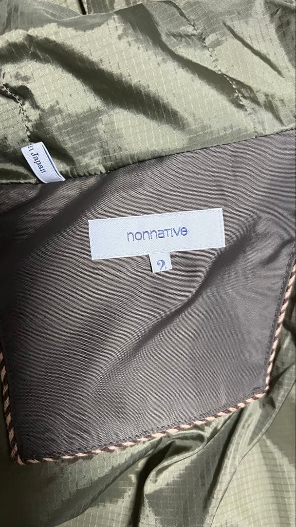 NONNATIVE ノンネイティブ ダウンジャケット ブラウン 定価9万円
