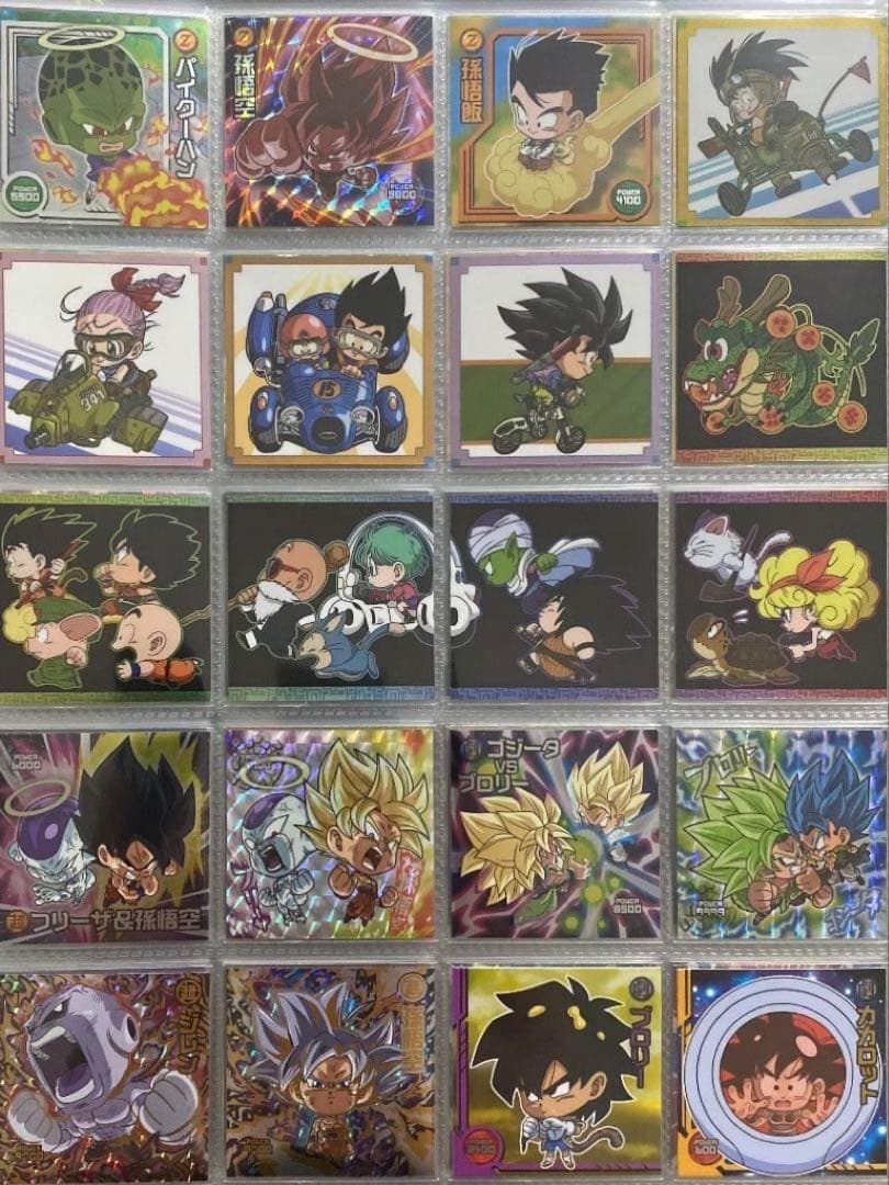 【1/31まで‼︎】ドラゴンボール 超戦士 シール ウエハース コンプ セット