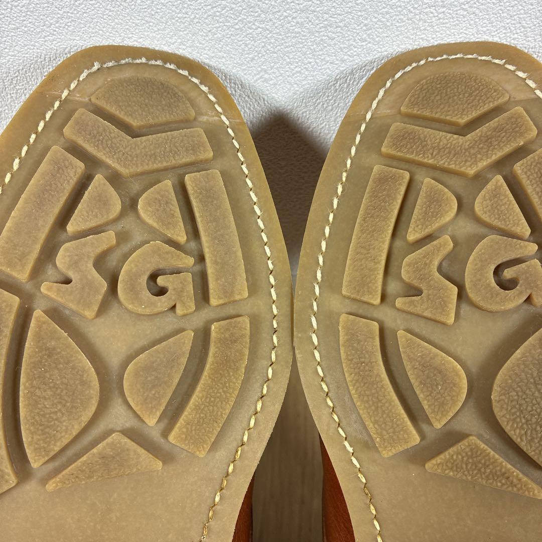 【極美品】スコッチグレイン 栃木レザー ダブルモンクストラップ 24 1/2