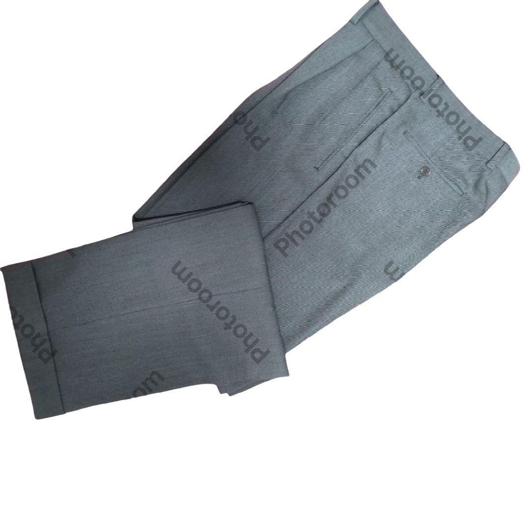 GIORGIO ARMANIイタリア製 ビジネススーツ黒カーキ茶カラー畦織