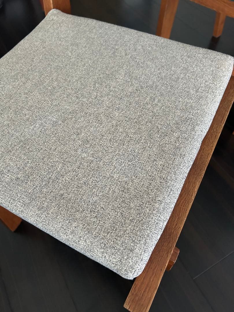 unico コルソダイニングチェア 2脚セットグレー・緑