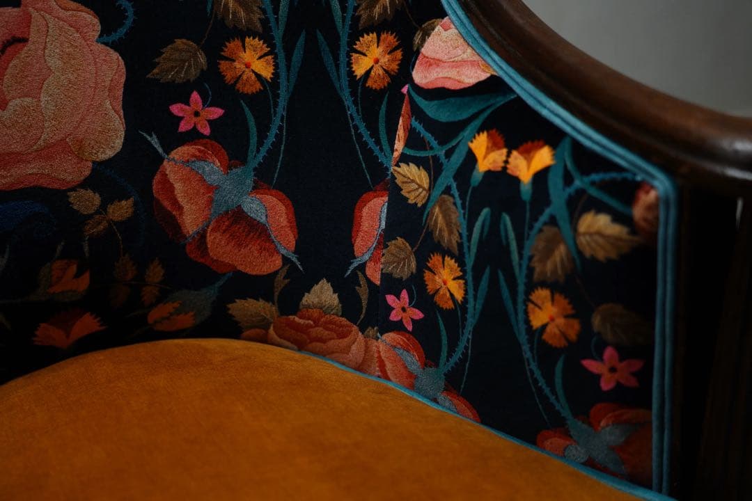 アールデコ様式　ソファ　フランス　アンティーク　1人掛椅子　チェア