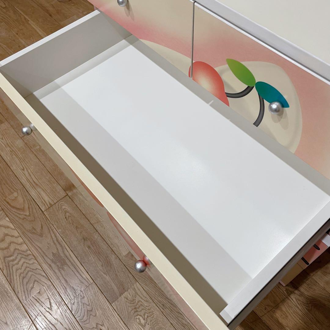 美品✨キティちゃん タンス 木製 チェスト 引き出し ハローキティ キャビネット