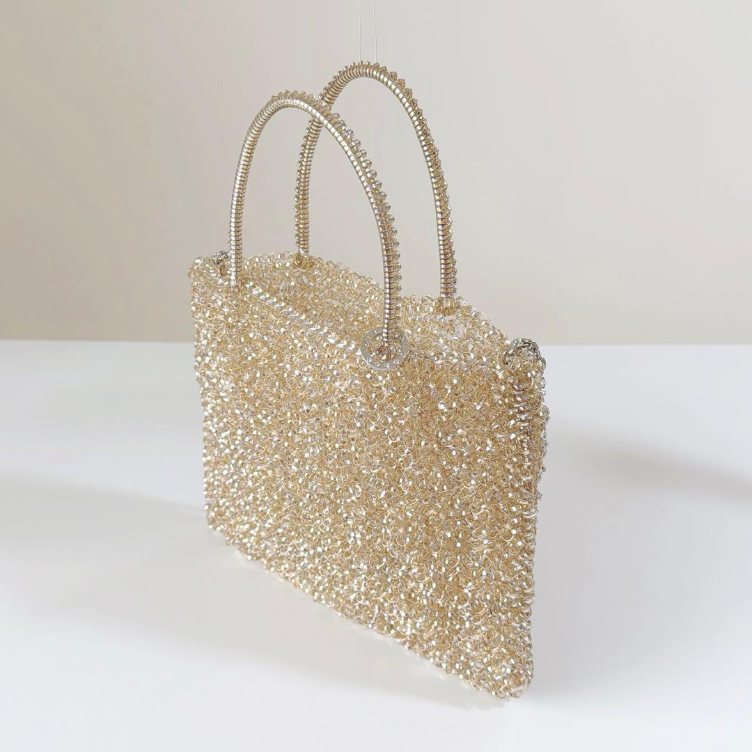 未使用　アンテプリマ　スタンダード　スクエア ミディアム　シルバーゴールド