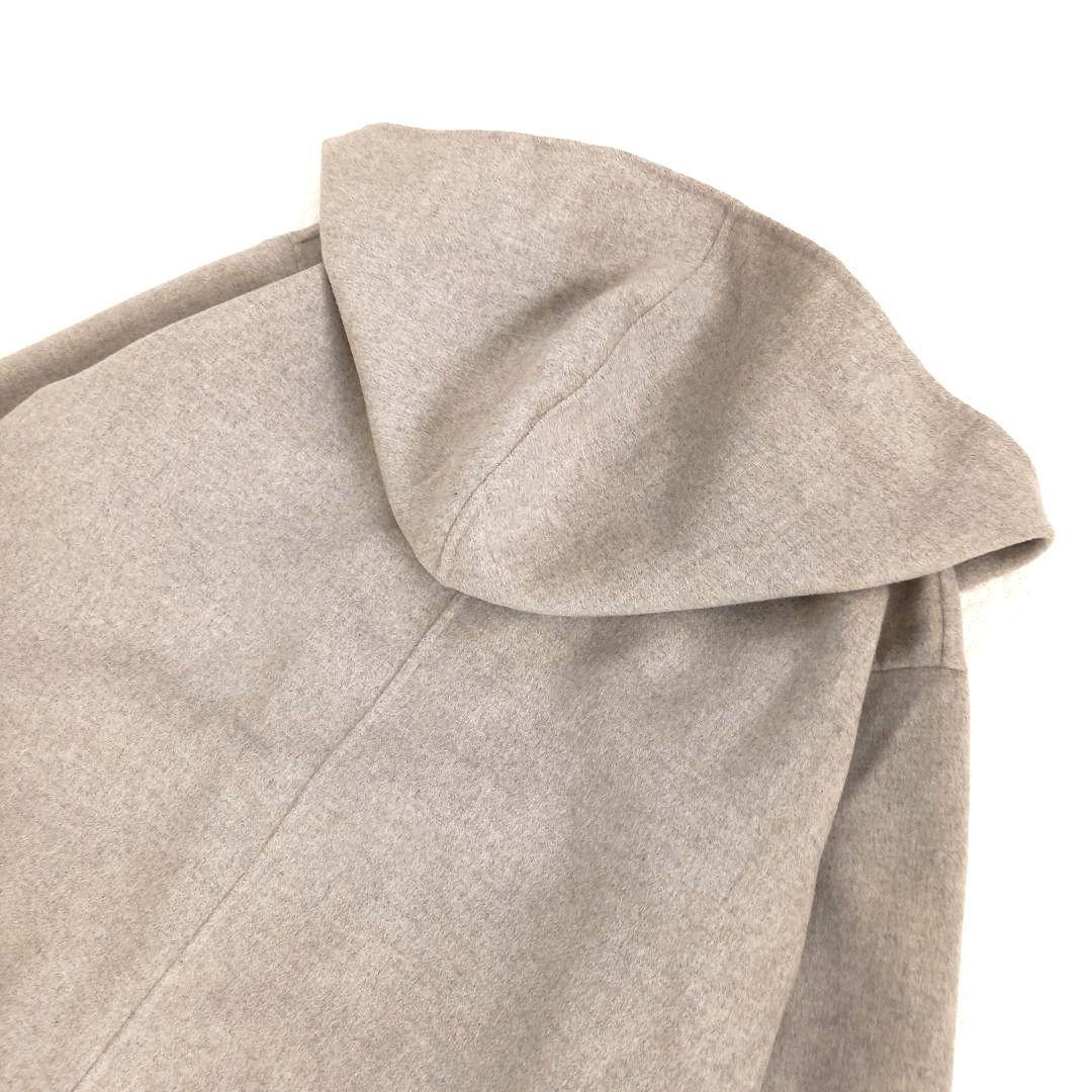 ロクさま スローブイエナ ハミルトンダブルフェイスフードコート ウールリバー