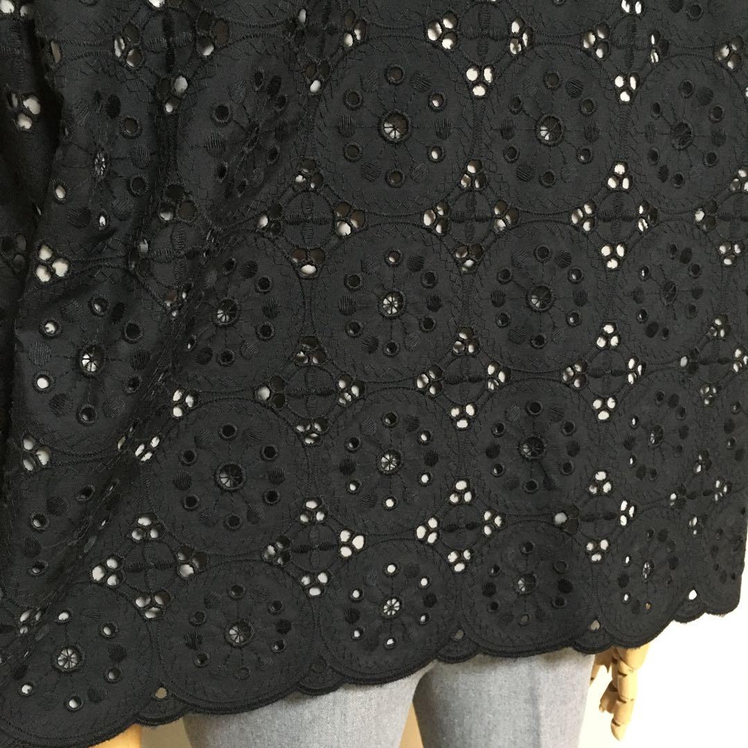 美品◇Leilian レリアン 定価8万 エンブロイダリーレースジャケット17+