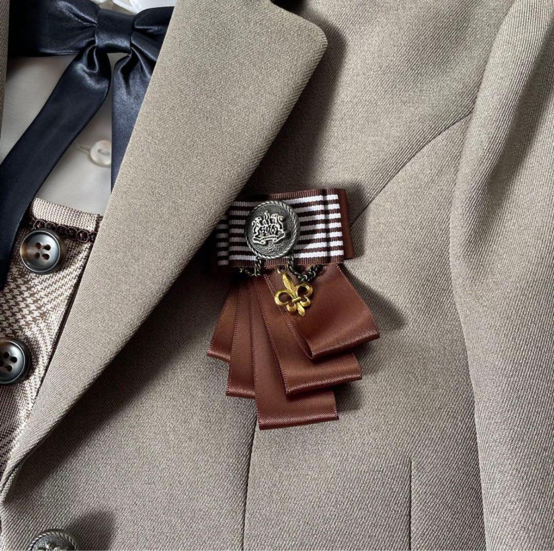 ELLE en noir ブリティッシュアンティークアンサンブルスーツ 150