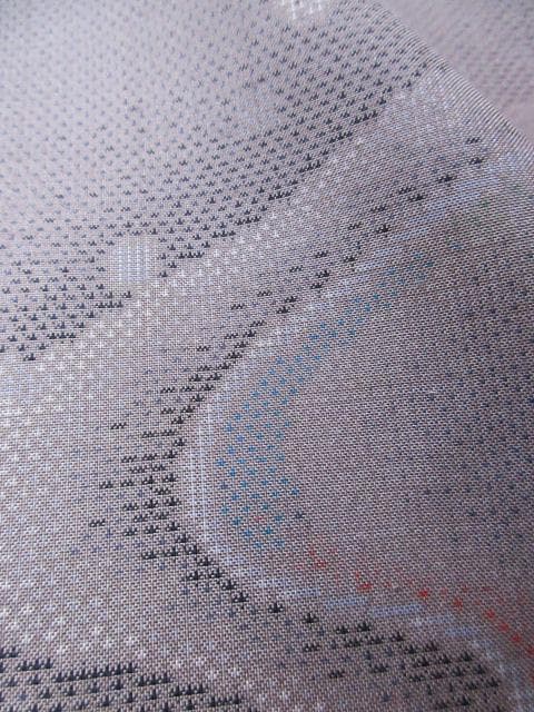 新古品！都喜エ門＊藤絹織物＊７マルキ＊本場大島紬＊着物＊少々難あり＊１５７ｃｍ