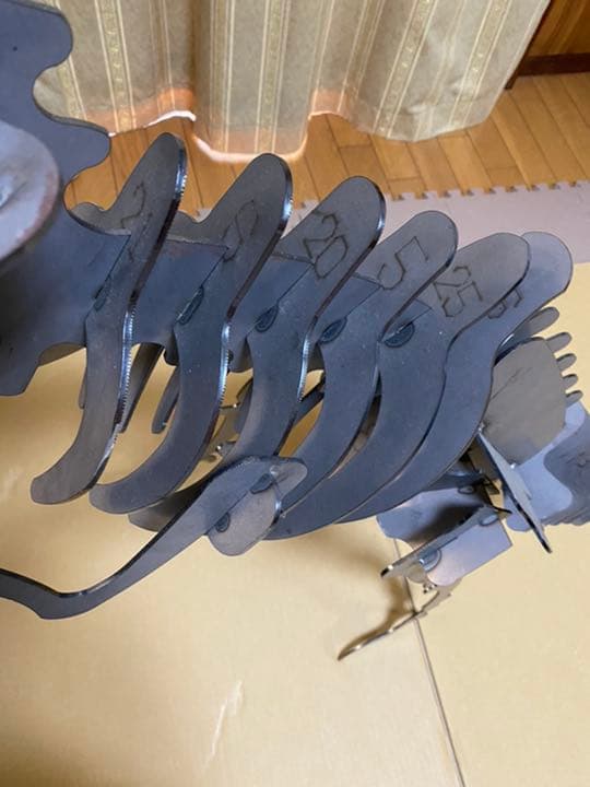 恐竜　鉄製アート　大きい　オブジェ　ティラノサウルス　レトロ