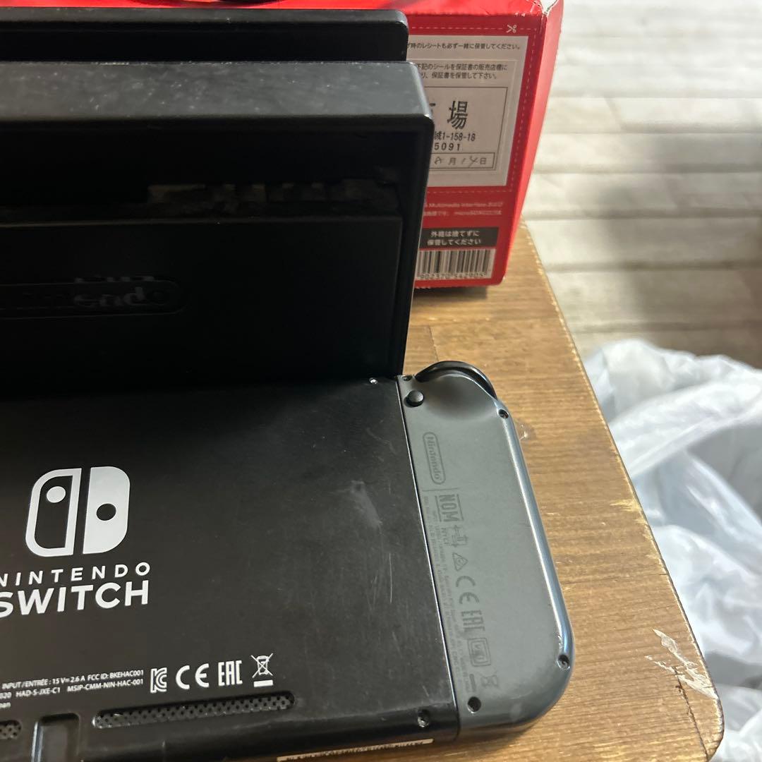 Switch Nintendo Switch Joy-Con L R グレー …