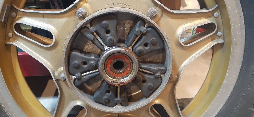 CB750F　CB750FBB　ホイールセット　フロント　リア