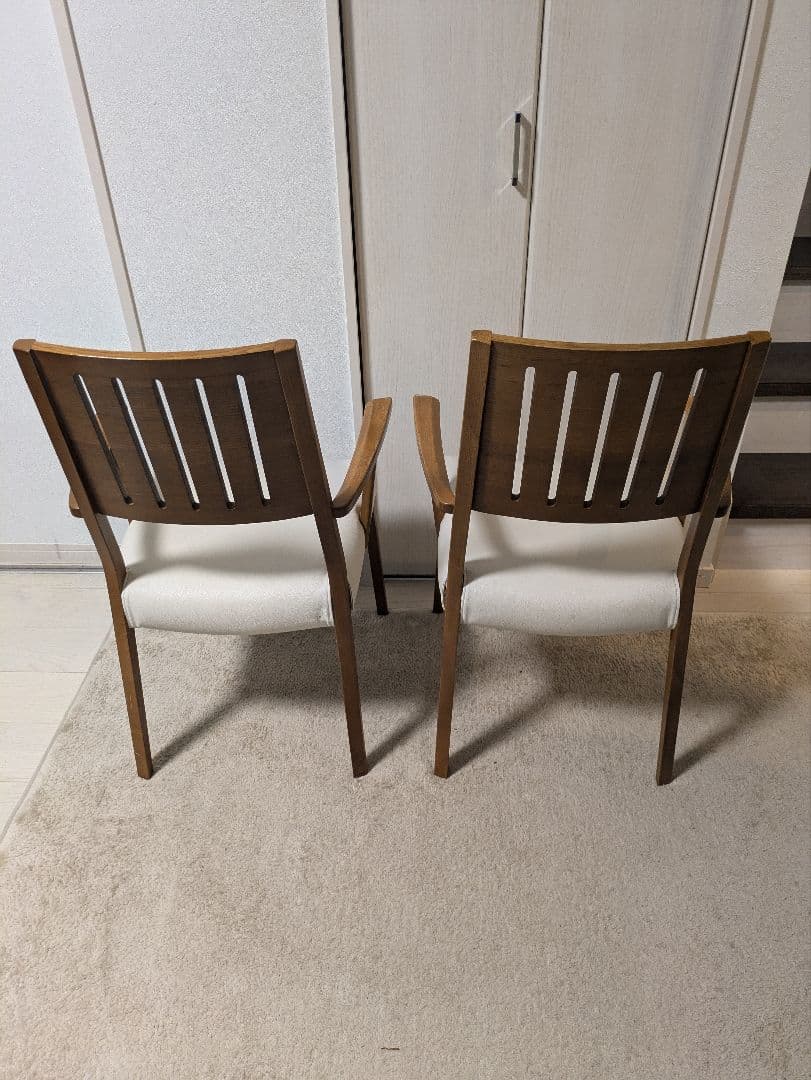 大塚家具　IDC ダイニングチェア　椅子　２脚セット