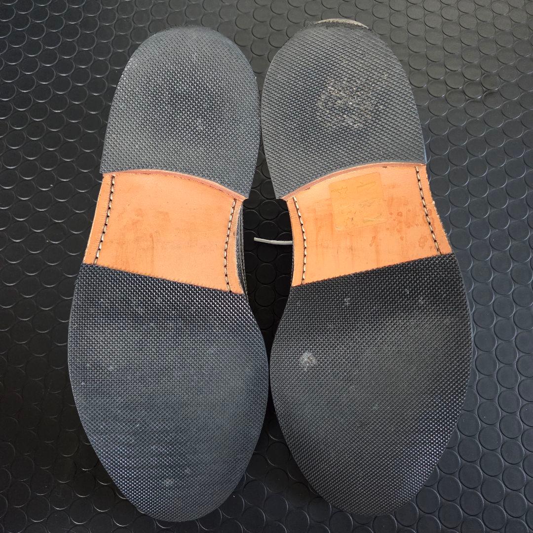 THOM BROWNE トムブラウン シルバー　ウィングチップ 26㎝