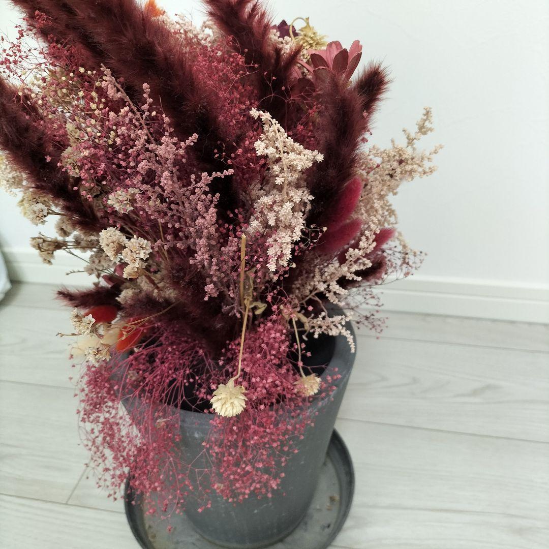 【即購入OK！匿名配送！】ドライフラワー　花瓶　インテリア　装飾　置き物