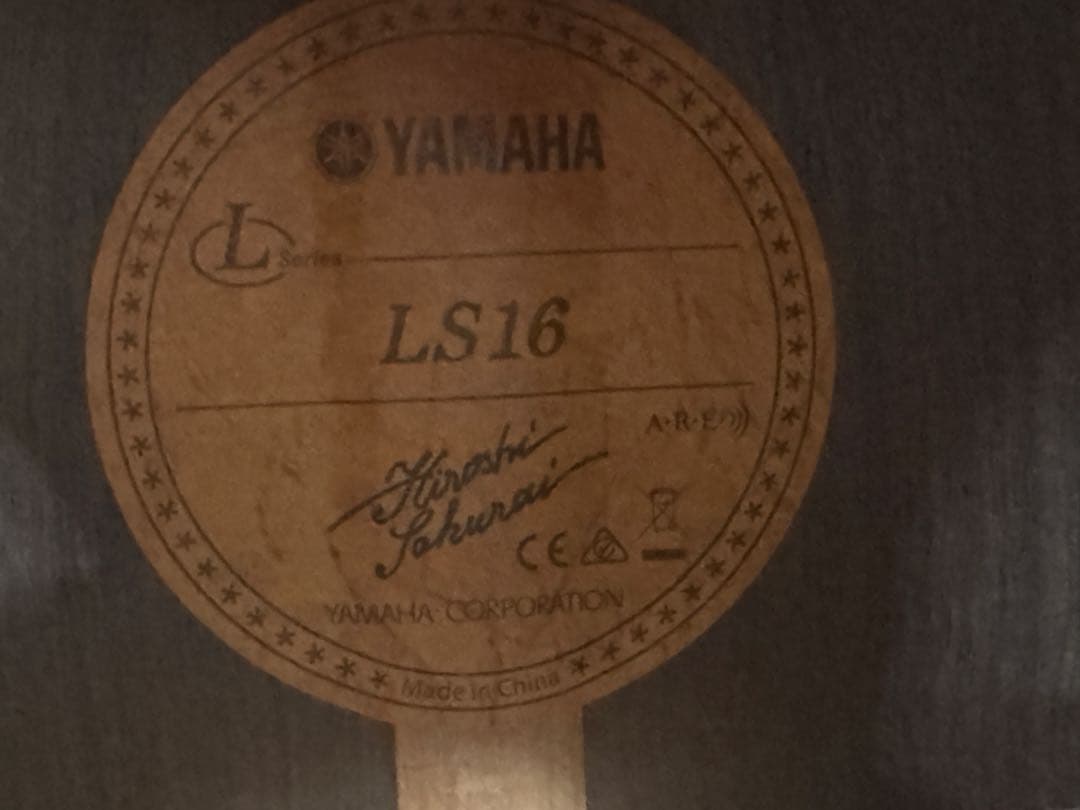 YAMAHA アコースティックギター LS16are
