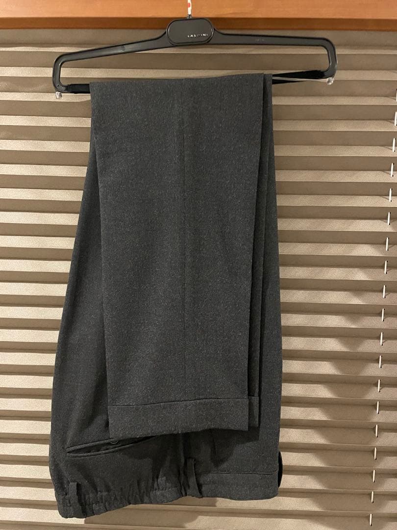 【美品】LARDINI トラベルウールストレッチサージスーツ セットアップ