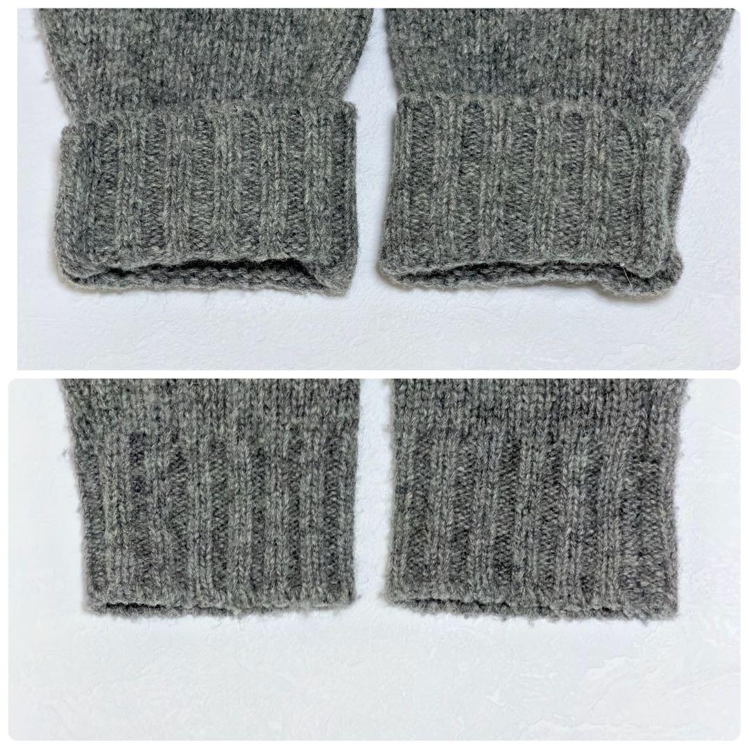 KAIKO カイコー SHRINK ZIP CARDIGAN ニット フルジップ