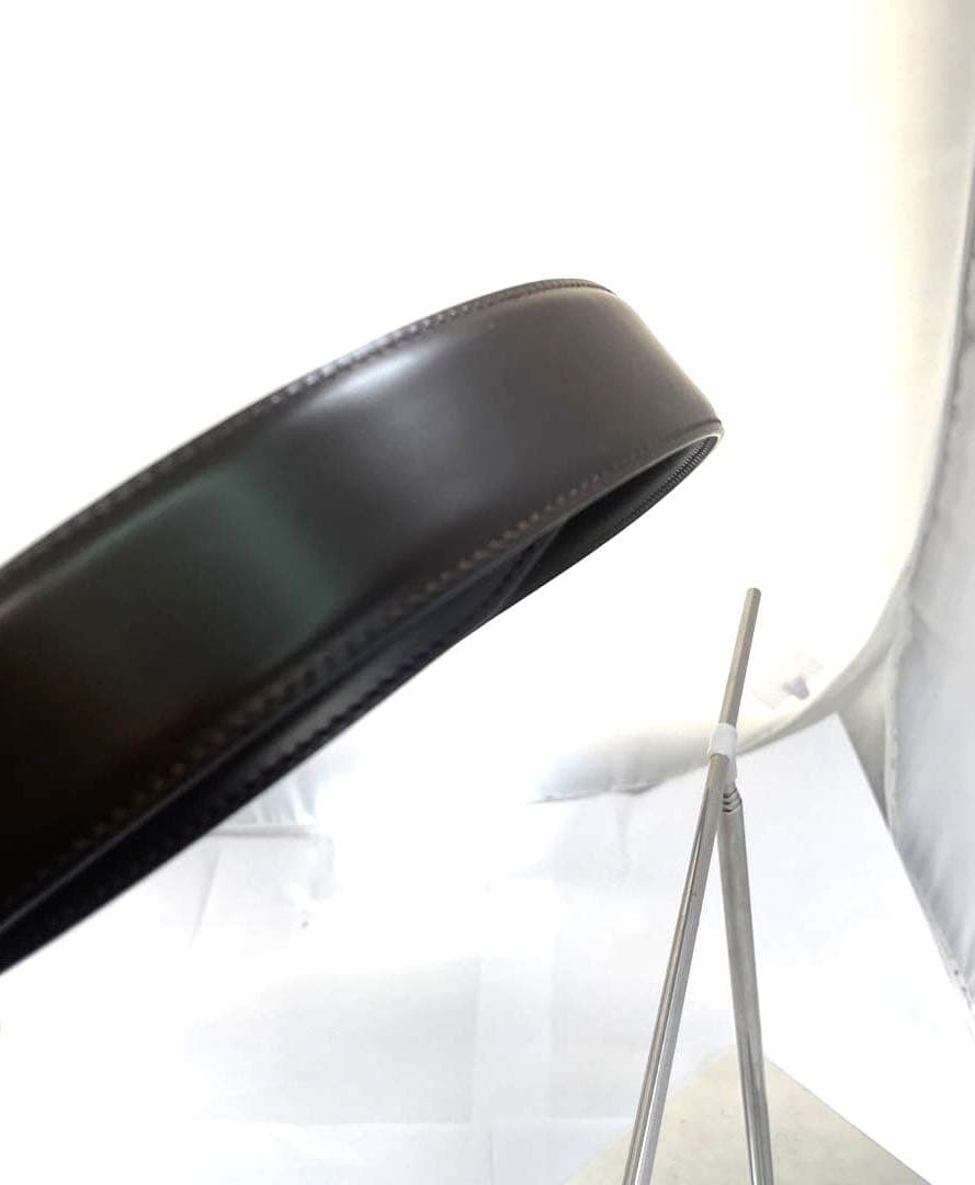 正規 ブルガリ アショーマ ウォッチベゼルバックル ベルト ブラックブラウン