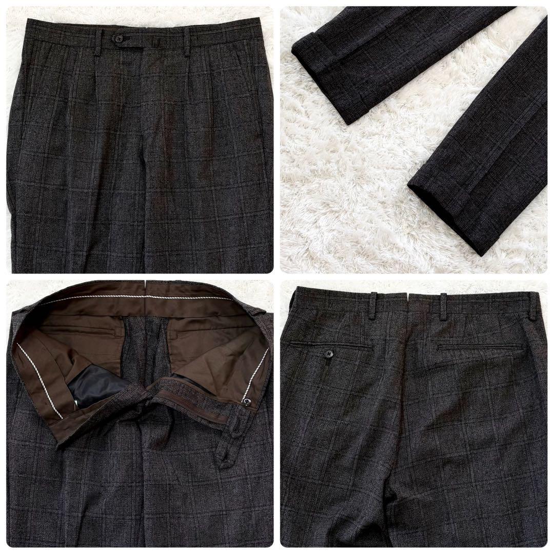 【極美品】スーツカンパニー Tonic ダブルブレスト スーツ セットアップ L