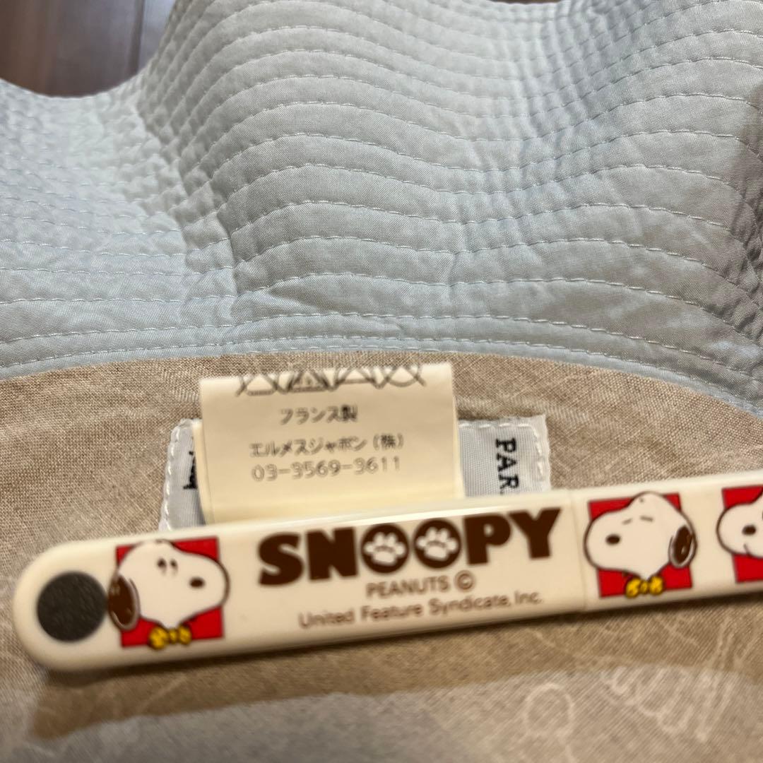 エルメス　帽子　水色58