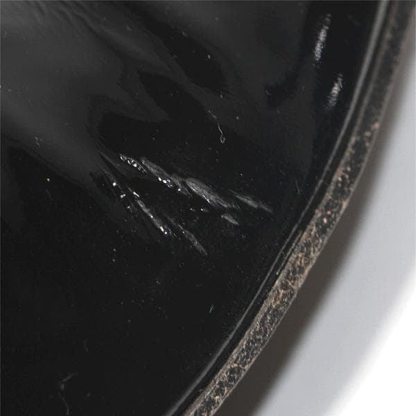 ク*ン様 サンローランパリ ショートブーツ 442221 黒 ブラック エナメル