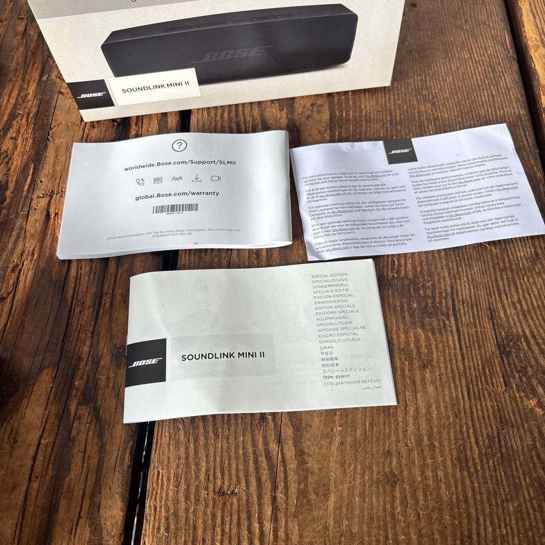 美品BOSE SoundLink Mini II Special Edition