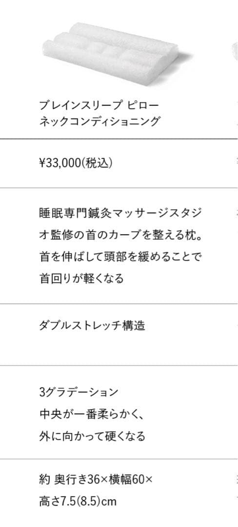 ⭐︎ブレインスリープピロー⭐︎