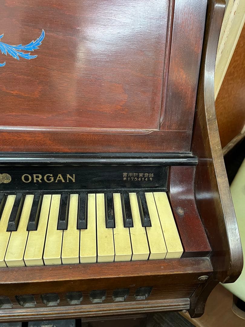 アンティーク YAMAHA 足踏みオルガン(インテリア)