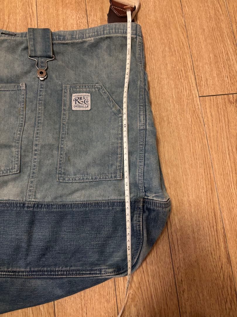 RRL / ダブルアールエル Antony ショルダー バッグ 藍染め デニム