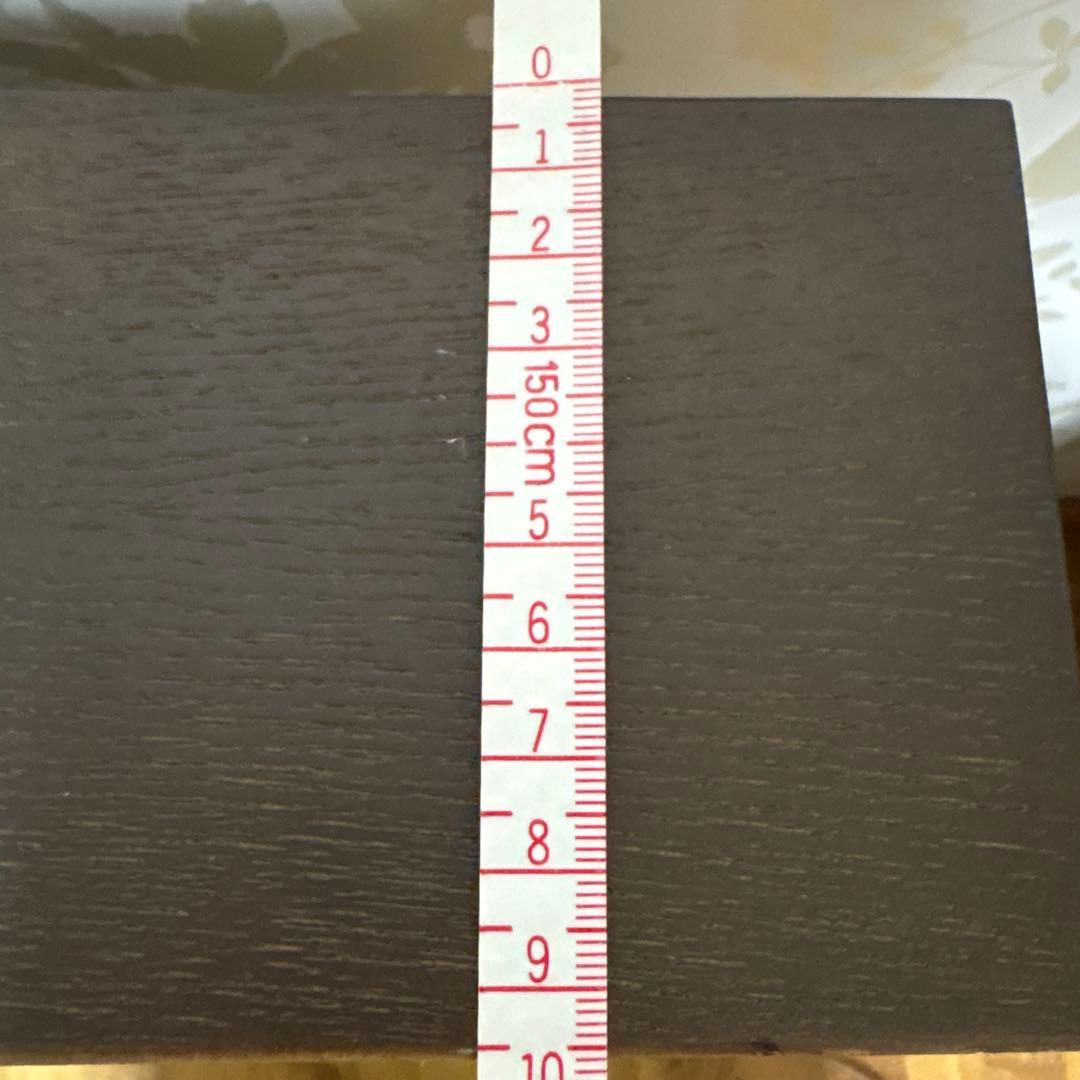 無印良品 壁に付けられる家具 廃盤 棚 箱 3段 ウォールナット