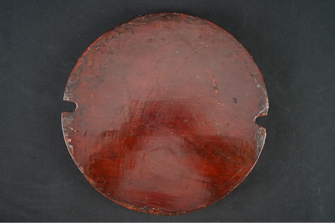 李朝 蓋物 朱漆塗 手桶 骨董 朝鮮古美術 時代物