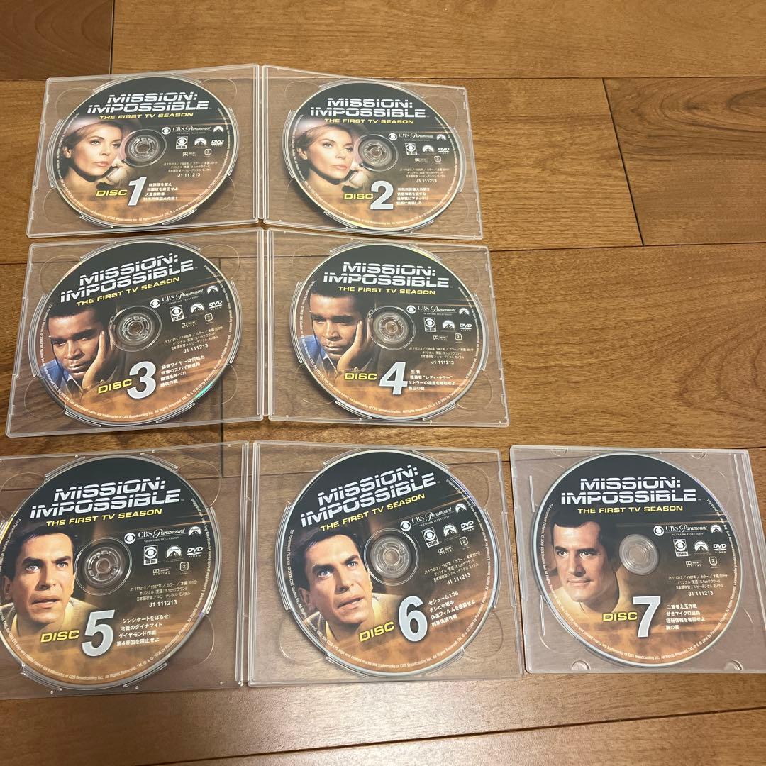 極美品 スパイ大作戦 1-7 DVDBOX MISSION IMPOSSIBLE