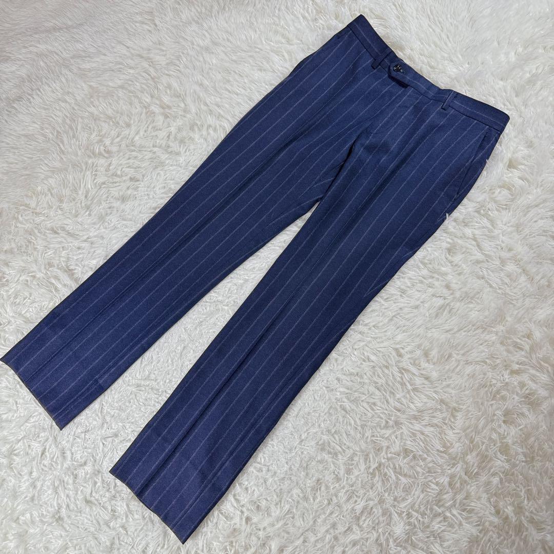 【イタリア生地】スーツセレクト カノニコ セットアップ スーツ ストライプ Y4