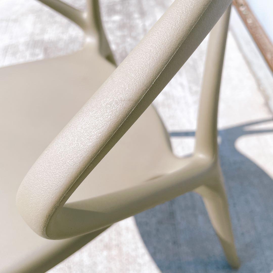 【未使用品】CHERRY エルパソ ダイニングチェア グリーン 2脚セット②