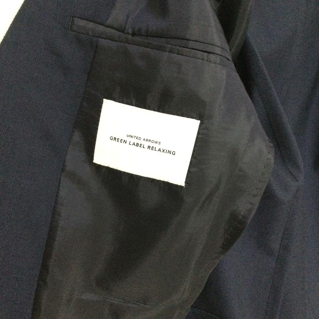 【つくしねむさん専用】【新品・未使用】グリーンレーベル　スーツ・パンツ　ネイビー