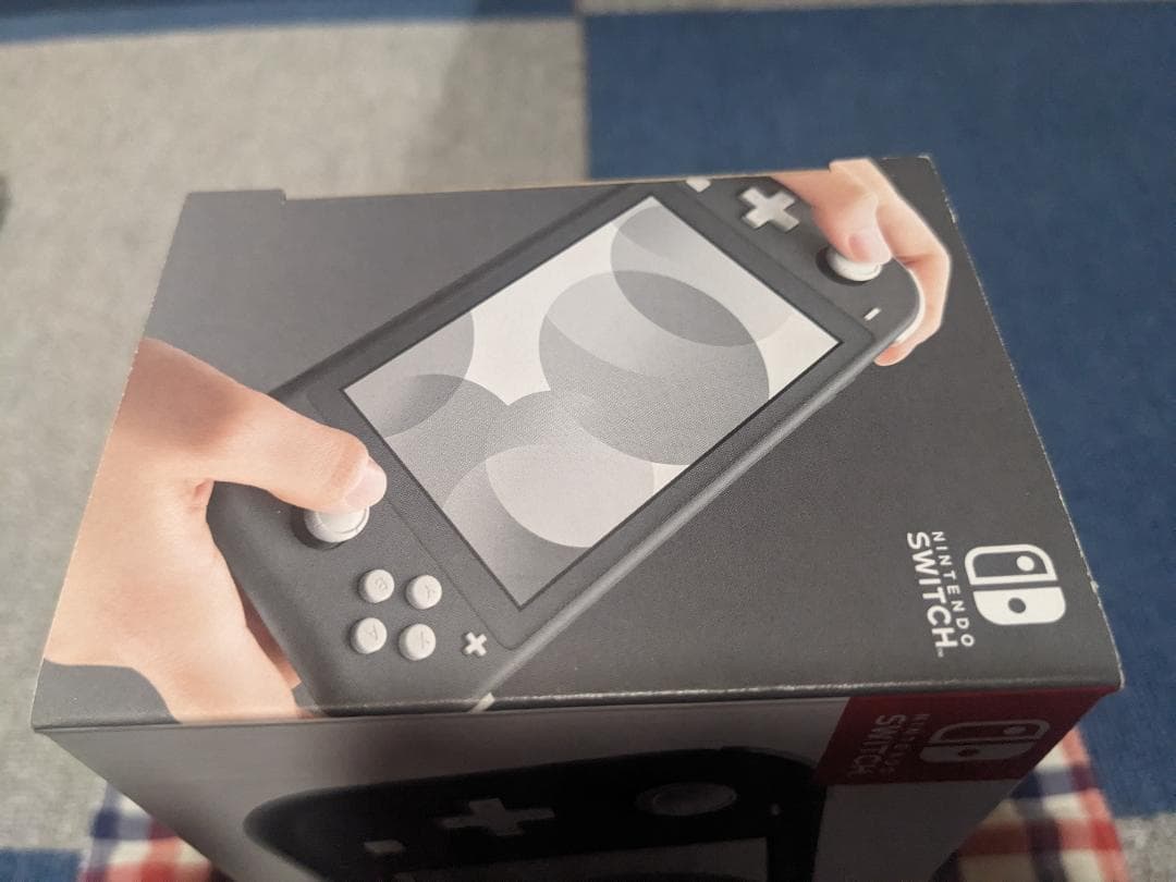 Nintendo Switch Lite グレー 128GBのSDカード付