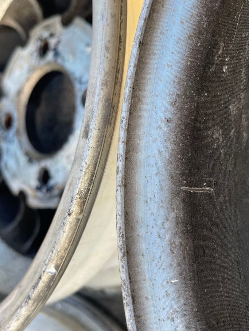 n*3様 【希少】ワタナベ12インチAタイプ5.5J +9 PCD110 4穴