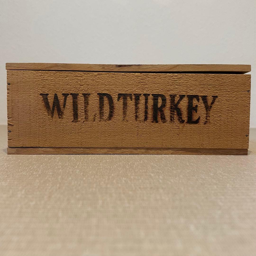 14. WILD TURKEY ワイルド ターキー 8年 未開栓 古酒 木箱有り