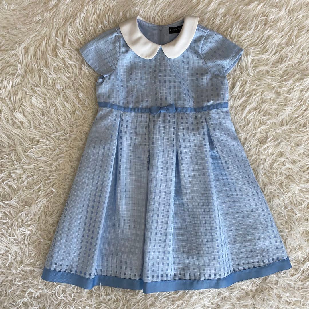 未使用に近い✨ヒロミチナカノ　フォーマル3点セット　120cm 女の子