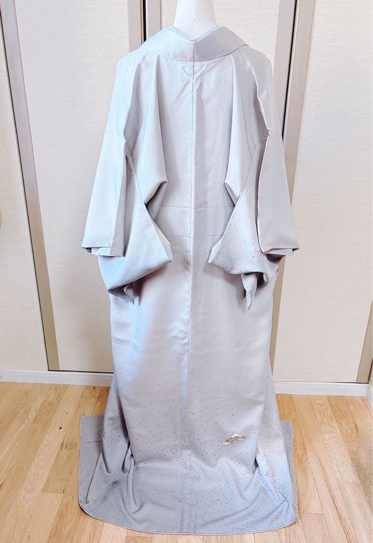 美品　訪問着　フルセット　作家物　金彩　刺繍 卒業式　入学式　大きいサイズ　袋帯