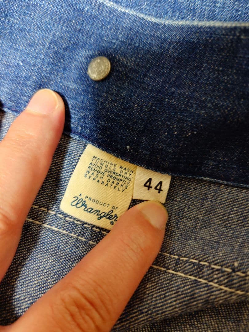 60-70s ブルーベル ラングラー インディゴデニム カバーオール サイズ44