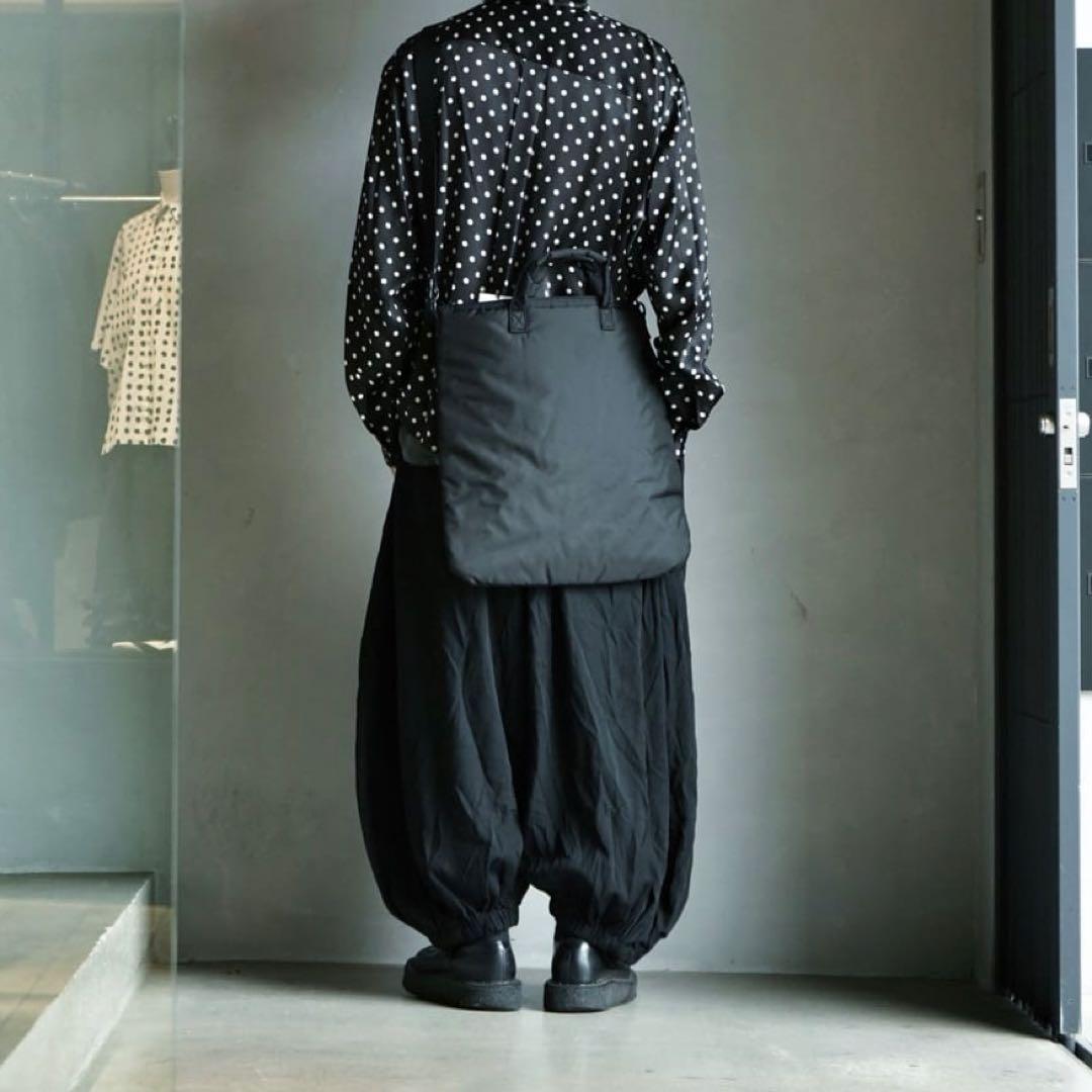 BLACK COMME des GARCONS 25AW エステル縮絨 パンツ