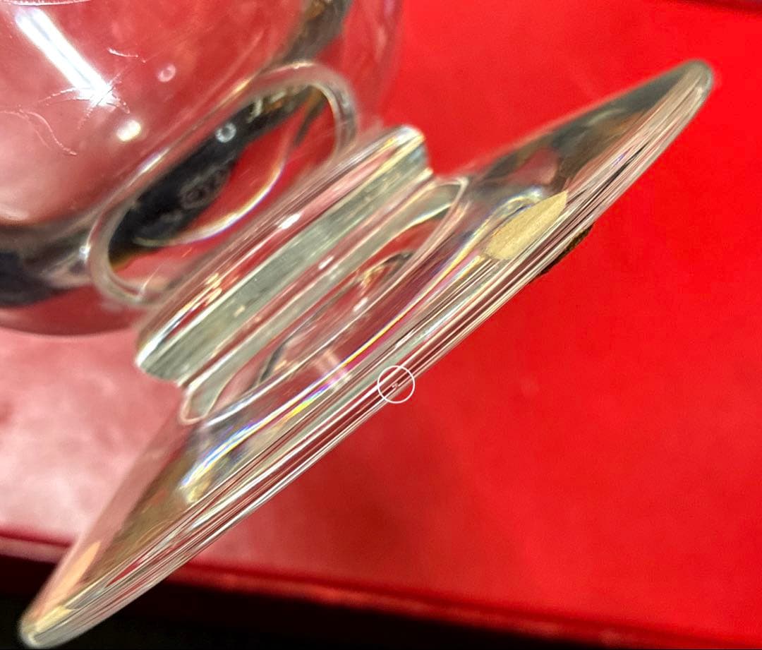 バカラ パルメ　花瓶　フラワーベース